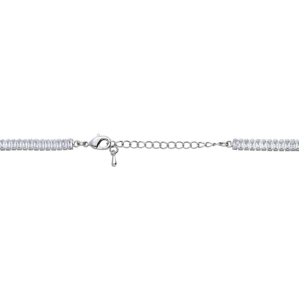 Collana Tennis Romantic Shine Metallo Cristallo - Collane Tennis Donna | Stroili