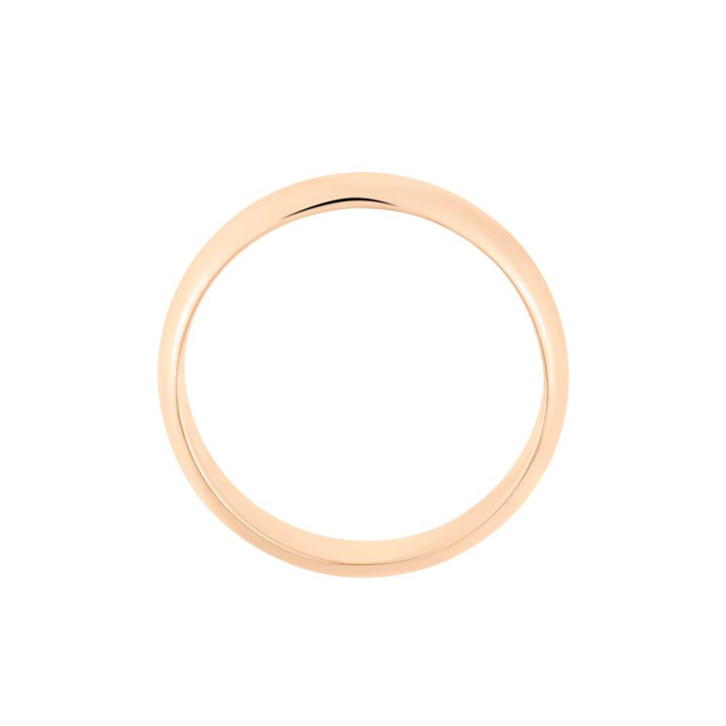 Fede Mantovana Leggera 6 mm Oro Rosa - Anelli con Incisione Unisex | Stroili