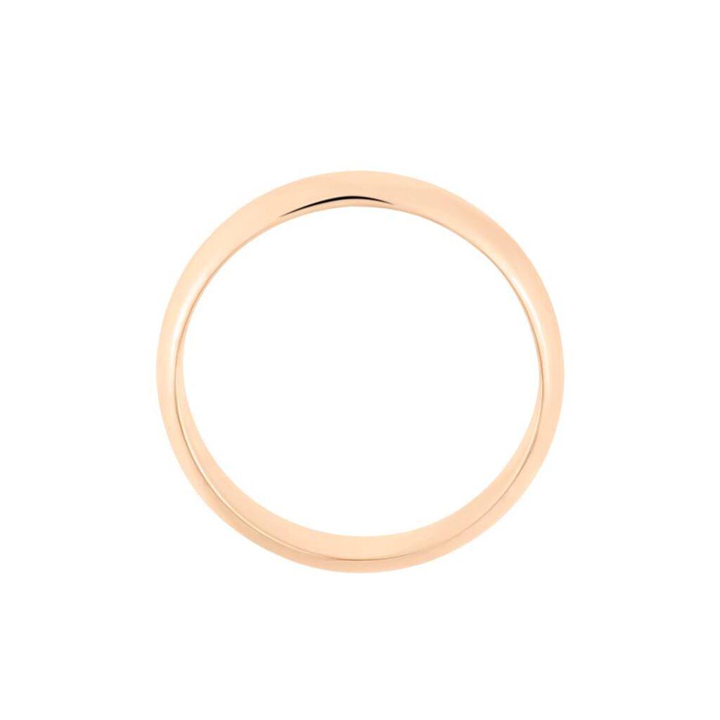 Fede Mantovana Leggera 6 mm Oro Rosa - Anelli con Incisione Unisex | Stroili