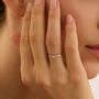 Anello Solitario Grace Oro Bianco Diamante