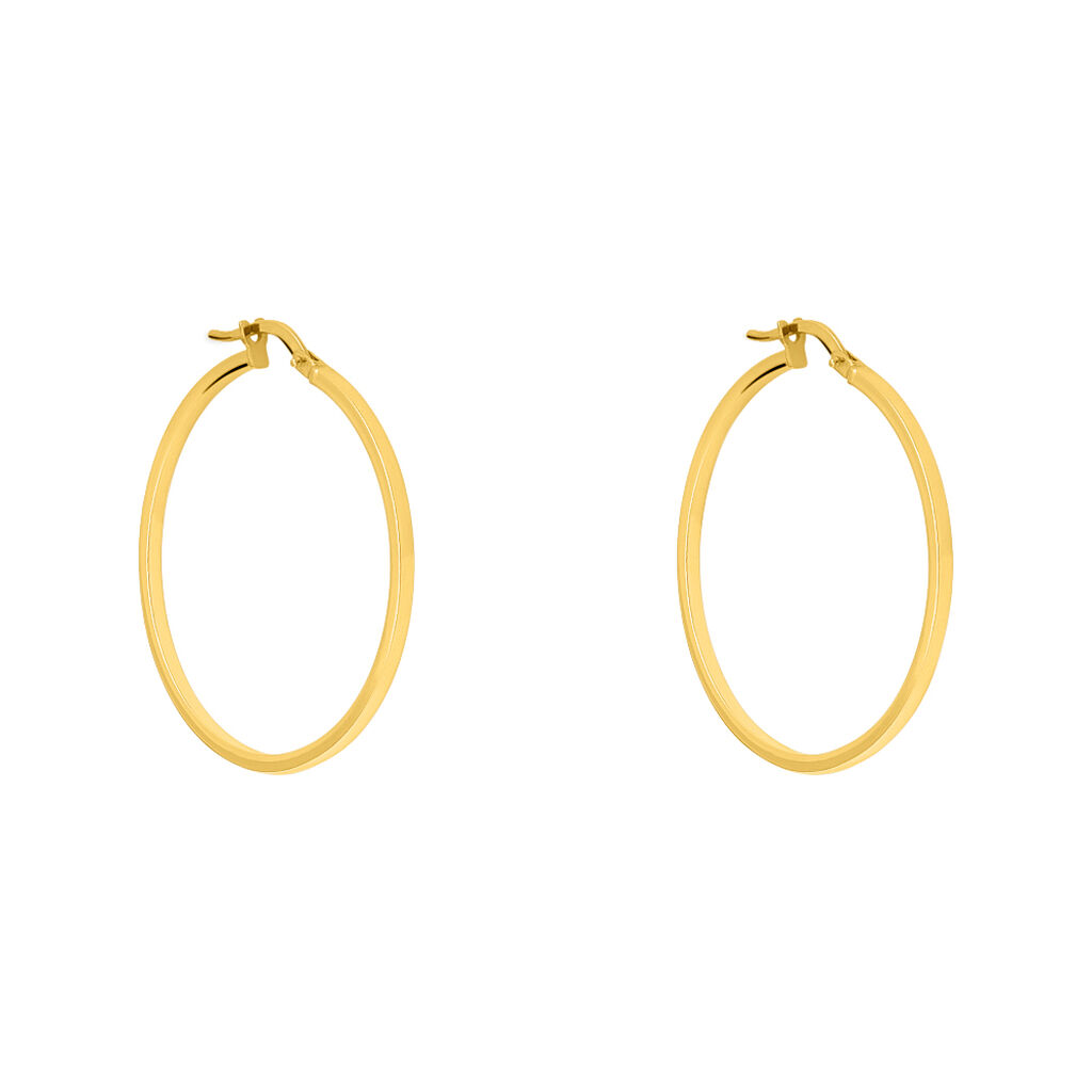 Orecchini A Cerchio Toujours Oro Giallo - Orecchini a Cerchio Donna | Stroili