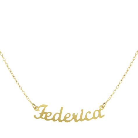 Collana Name Oro Giallo - Collane Donna | Stroili