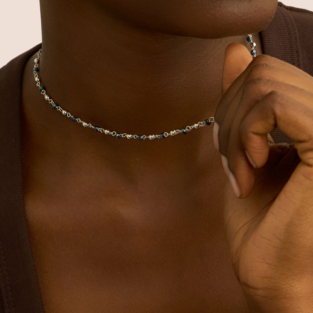 Collana Silver Soul Argento Rodiato Cristallo