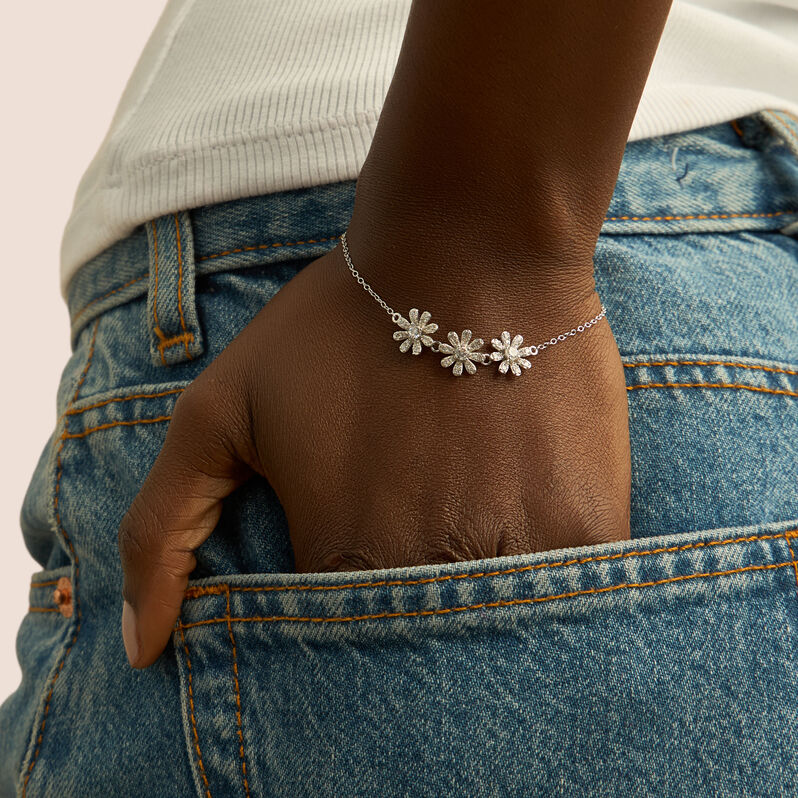 Bracciale Silver Moments Argento Rodiato Cubic Zirconia - Bracciali Amicizia Donna | Stroili