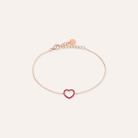 Bracciale Silver Rainbow Argento Rosa Cubic Zirconia - Bracciali Amicizia Donna | Stroili