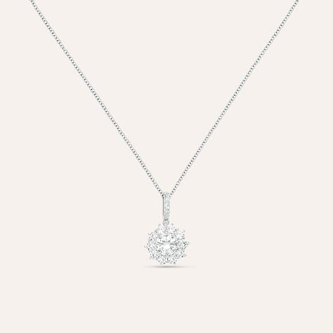 Collana Silver Elegance Argento Rodiato Cubic Zirconia - Collane Donna | Stroili