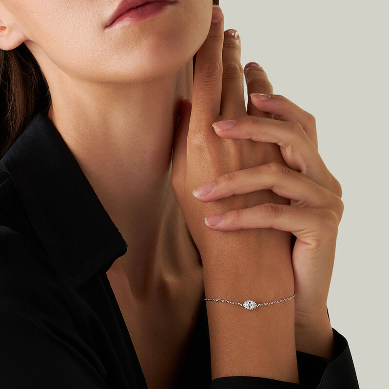 Bracciale Silver Elegance Argento Rodiato Cubic Zirconia - Bracciali Donna | Stroili
