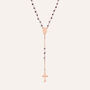 Collana Rosario Silver Soul Argento Rosa Cristallo