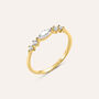 Anello Riviere Claire Oro Giallo Cubic Zirconia