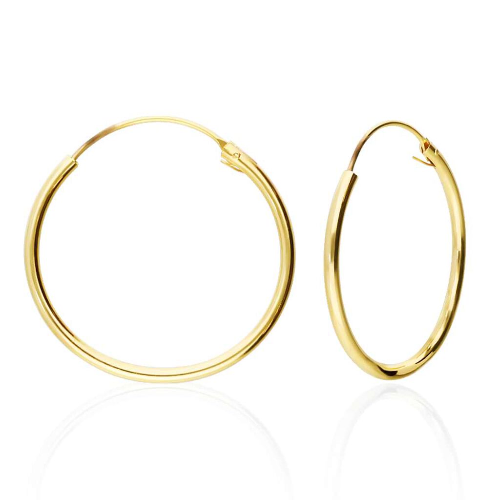 Orecchini A Cerchio Golden Dream Placcato Oro Giallo