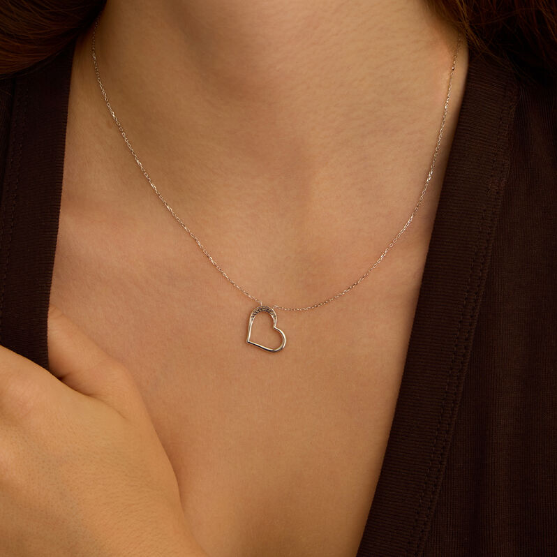 Collana Claire Oro Bianco Cubic Zirconia - Collane Donna | Stroili