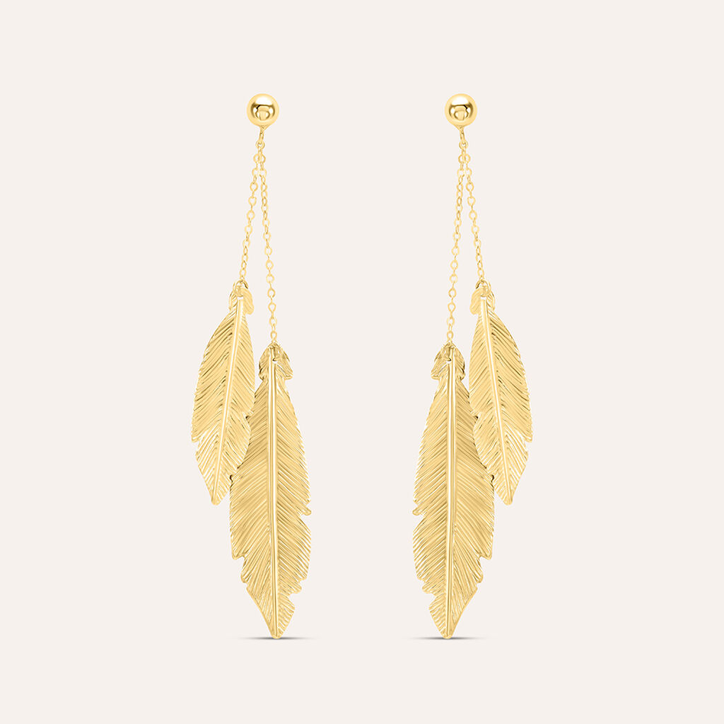 Orecchini Pendenti Beverly Oro Giallo