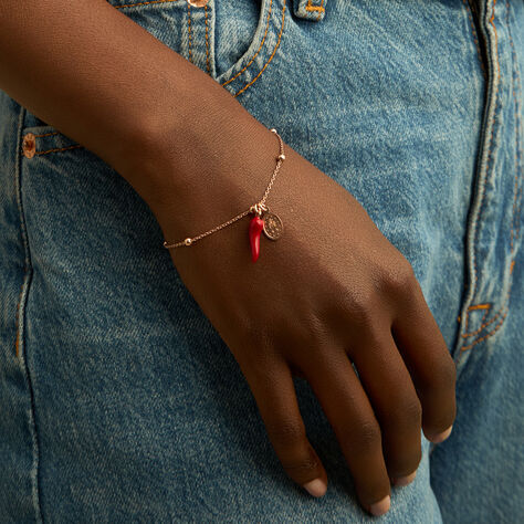 Bracciale Rosario Silver Soul Argento Rosa Cristallo - Bracciali con Rosario Donna | Stroili
