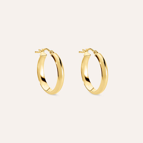 Orecchini A Cerchio Toujours Oro Giallo - Orecchini a Cerchio Donna | Stroili