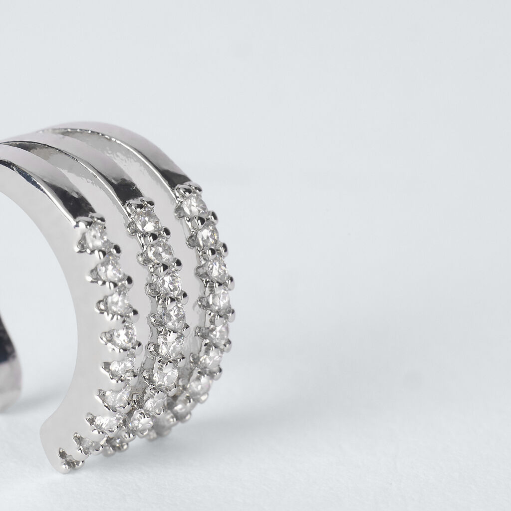 Ear Cuff Romantic Shine Metallo Cristallo - Ear Cuff Donna | Stroili