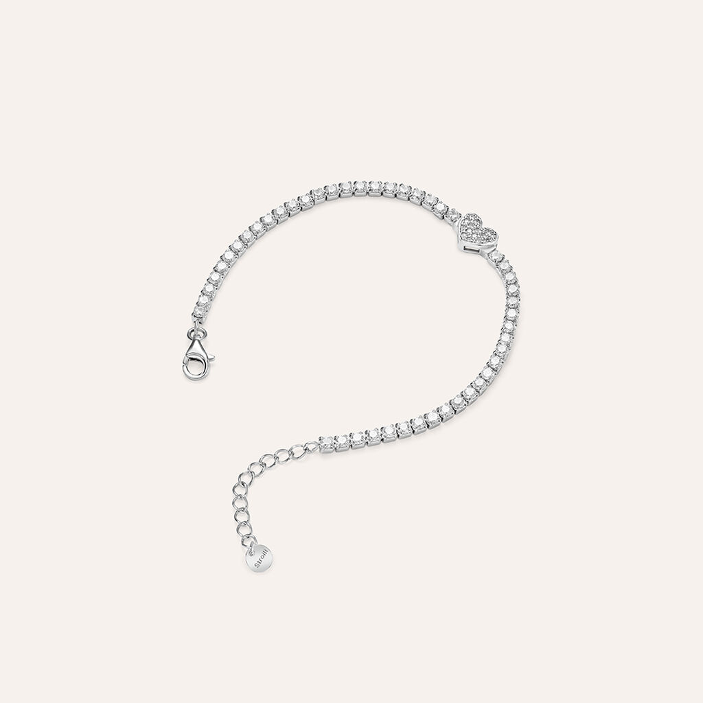 Bracciale Silver Moments Argento Rodiato Cubic Zirconia - Bracciali Amicizia Donna | Stroili