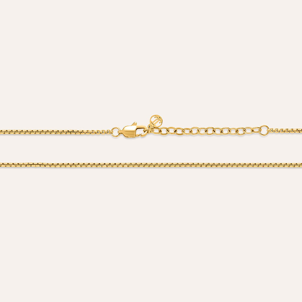 Collana Lady Code Acciaio Dorato - Collane Donna | Stroili