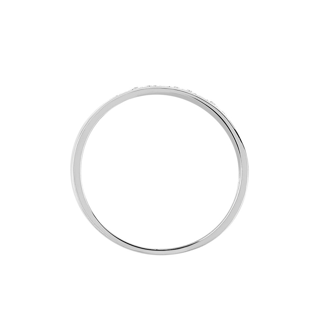 Anello Fascia Sophia Oro Bianco Diamante - Anelli con Pietre Donna | Stroili