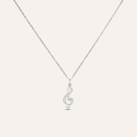 Collana Silver Moments Argento Rodiato Cubic Zirconia - Collane Donna | Stroili