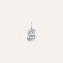 Pendente Love Beats Argento Rodiato