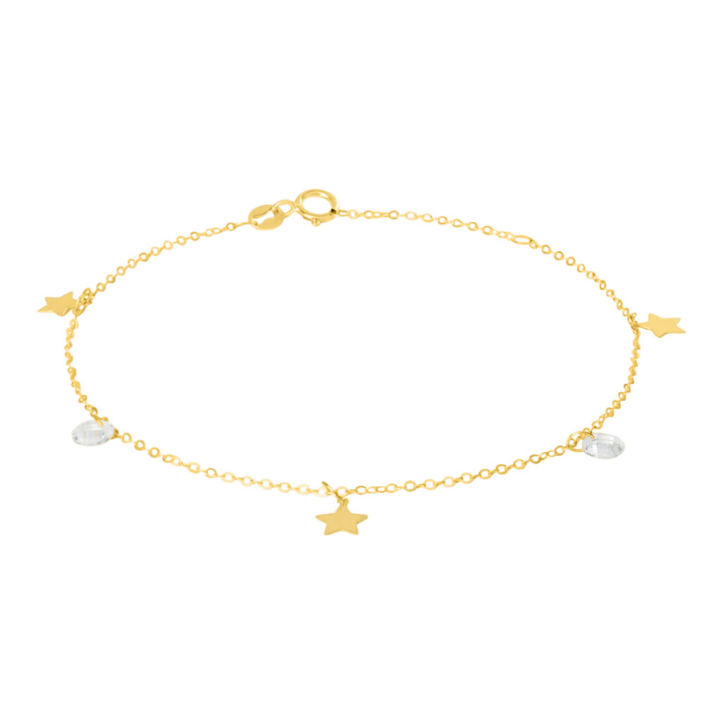 Bracciale Beverly Oro Giallo Cubic Zirconia - Bracciali Amicizia Donna | Stroili