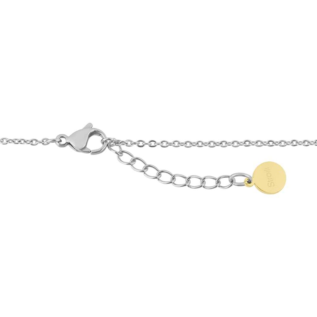 Collana Lady Chic Acciaio Bicolore Stella e Cristalli - Collane Donna | Stroili
