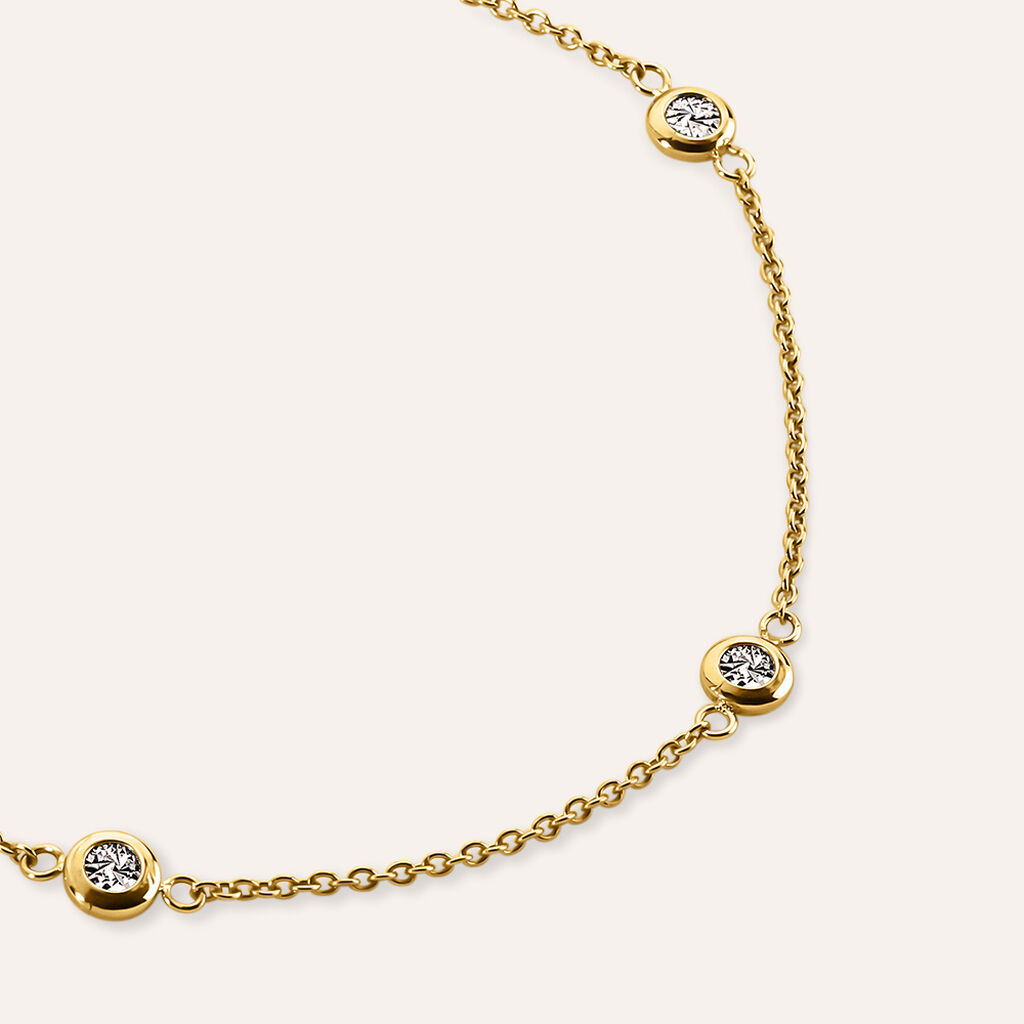 Bracciale Desideria Argento Nobile Dorato