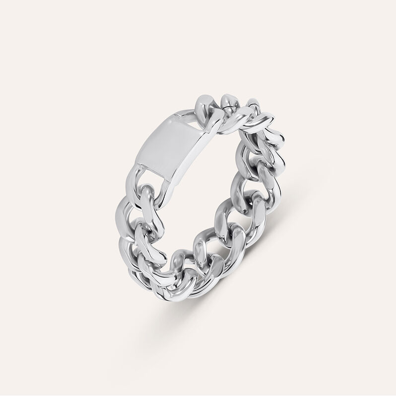 Anello Fascia Moonlight Acciaio - Anelli Donna | Stroili