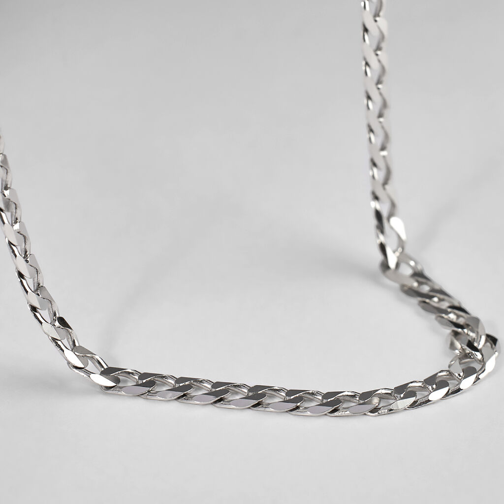 Catena Gentleman Argento Rodiato - Collane Catena Uomo | Stroili