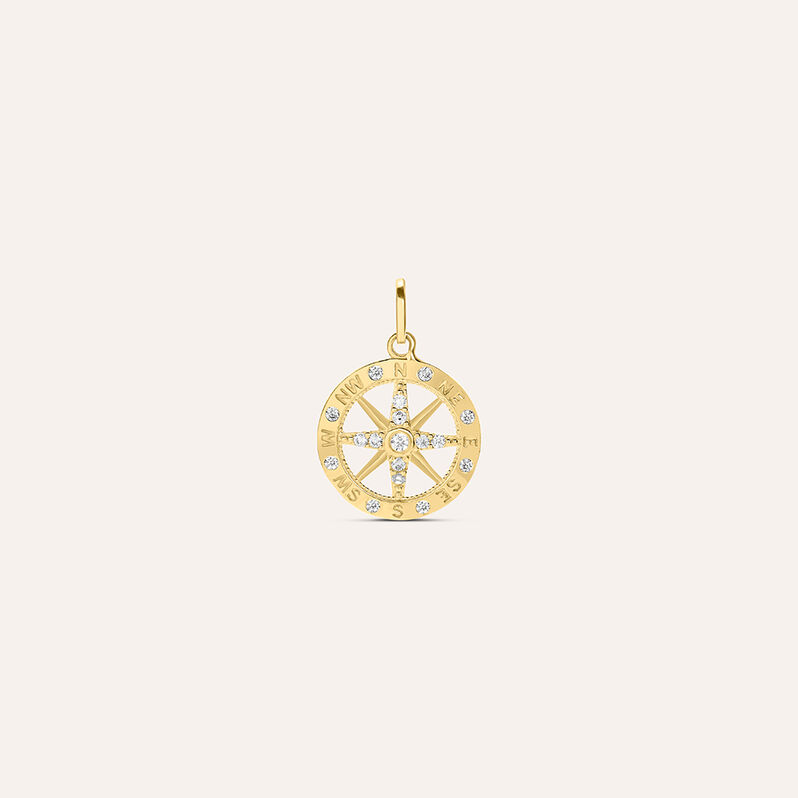Pendente Poème Oro Giallo Cubic Zirconia - Ciondoli Donna | Stroili