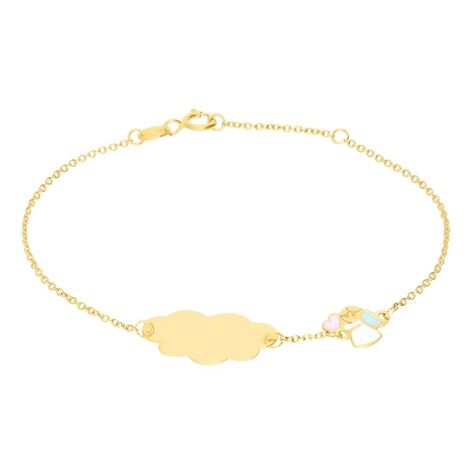 Bracciale Con Targhetta Holy Oro Giallo - Bracciali con Incisione Bambino | Stroili