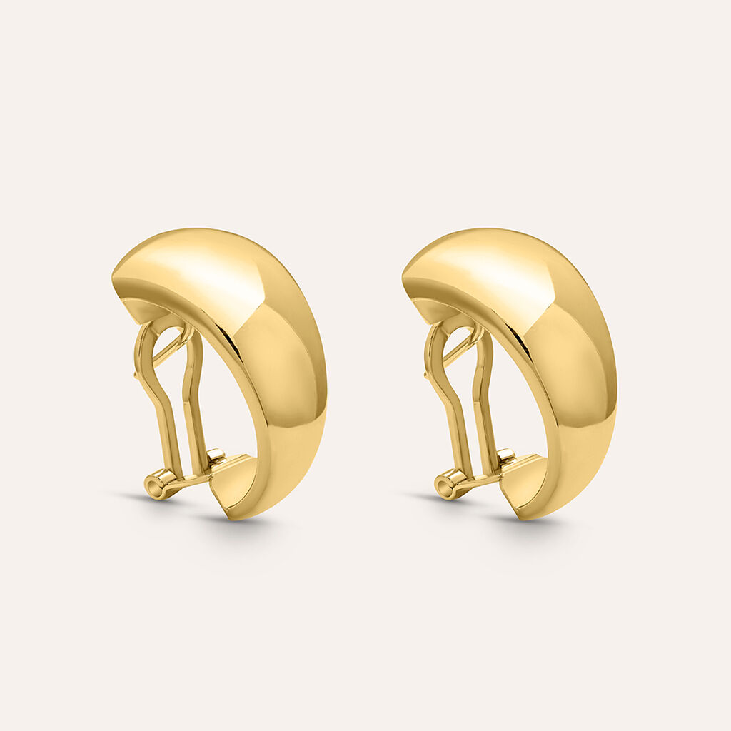 Orecchini A Cerchio Isabelle Oro Giallo
