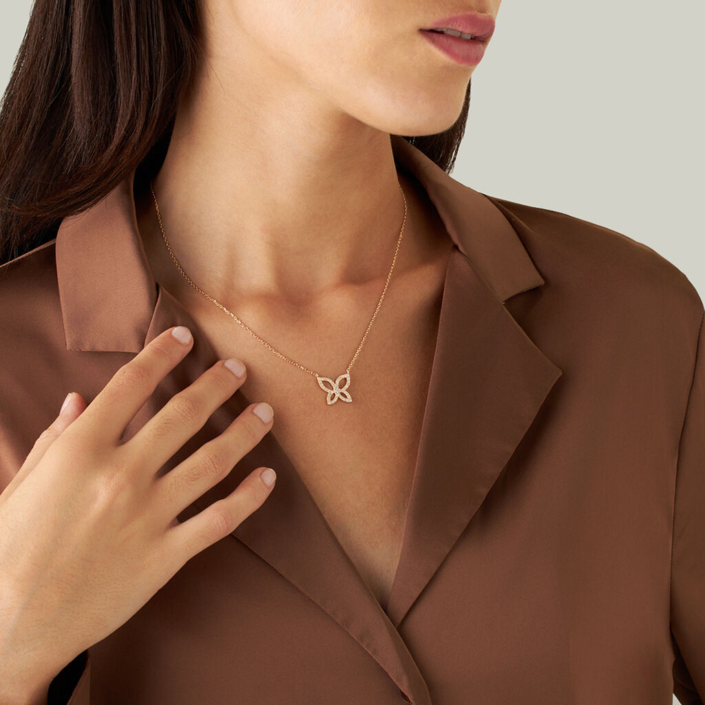 Collana Golden Dream Placcato Oro Giallo Cubic Zirconia - Collane Donna | Stroili