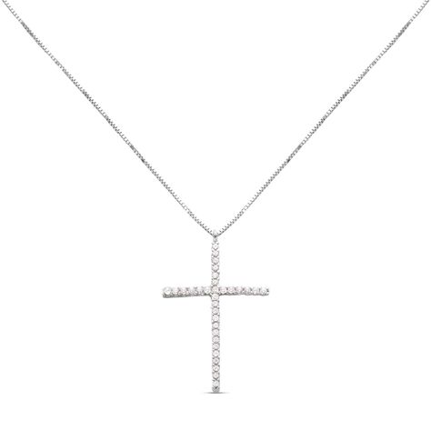 Collana Holy Oro Bianco Cubic Zirconia - Collane Donna | Stroili