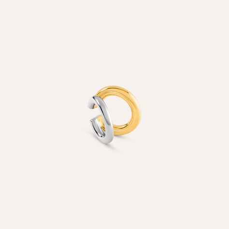 Ear Cuff Radiance Acciaio Bicolore - Ear Cuff Donna | Stroili