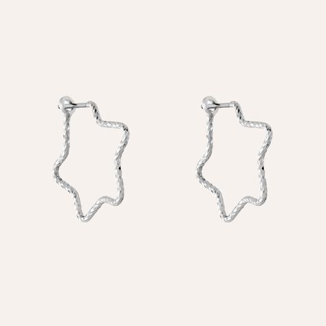 Orecchini A Cerchio Silver Collection Argento Rodiato - Orecchini a Cerchio Donna | Stroili