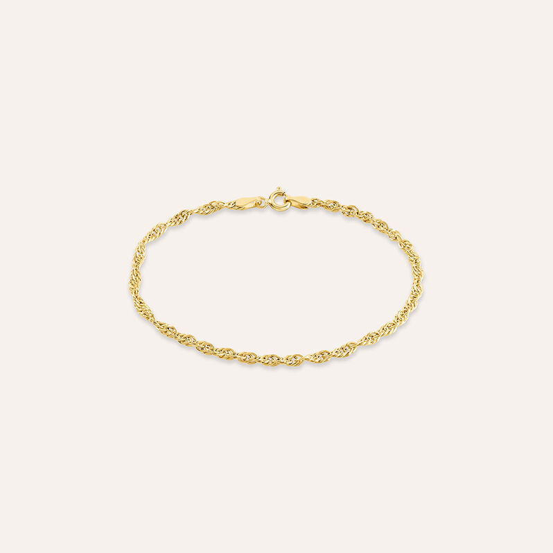 Bracciale Catena Gold Essence Oro Giallo - Bracciali Donna | Stroili