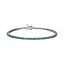 Bracciale Tennis Silver Rainbow Argento Rodiato Cubic Zirconia