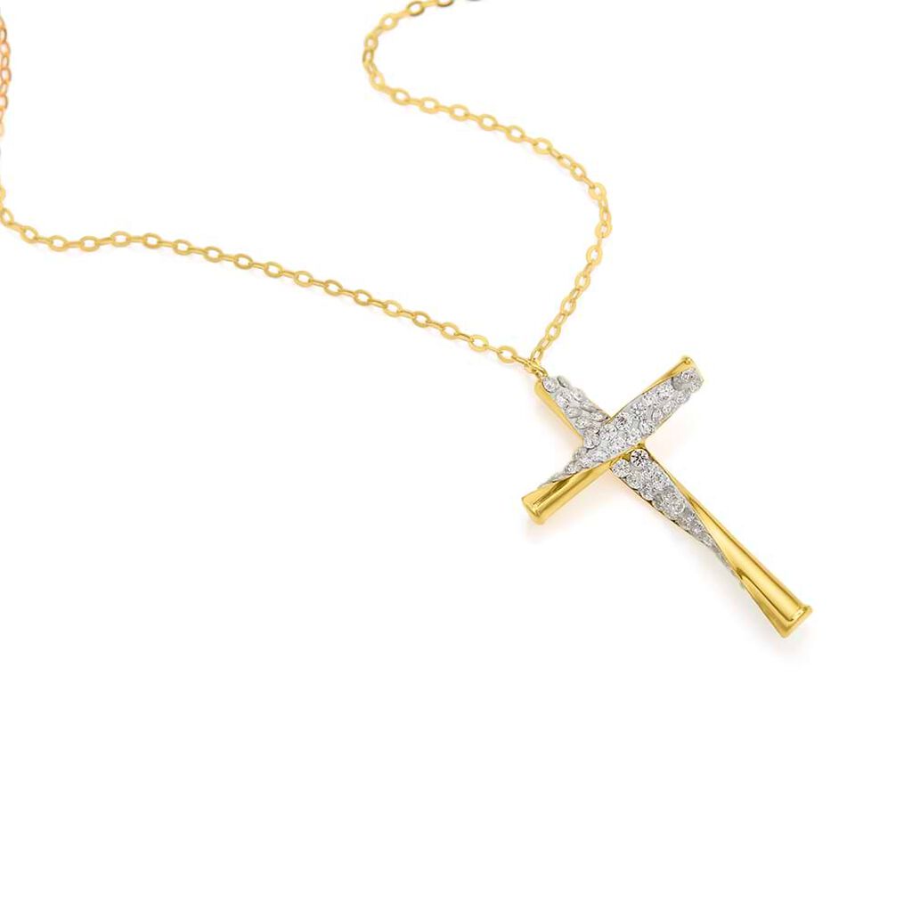 Collana Christelle Oro Giallo Cristallo - Collane Donna | Stroili