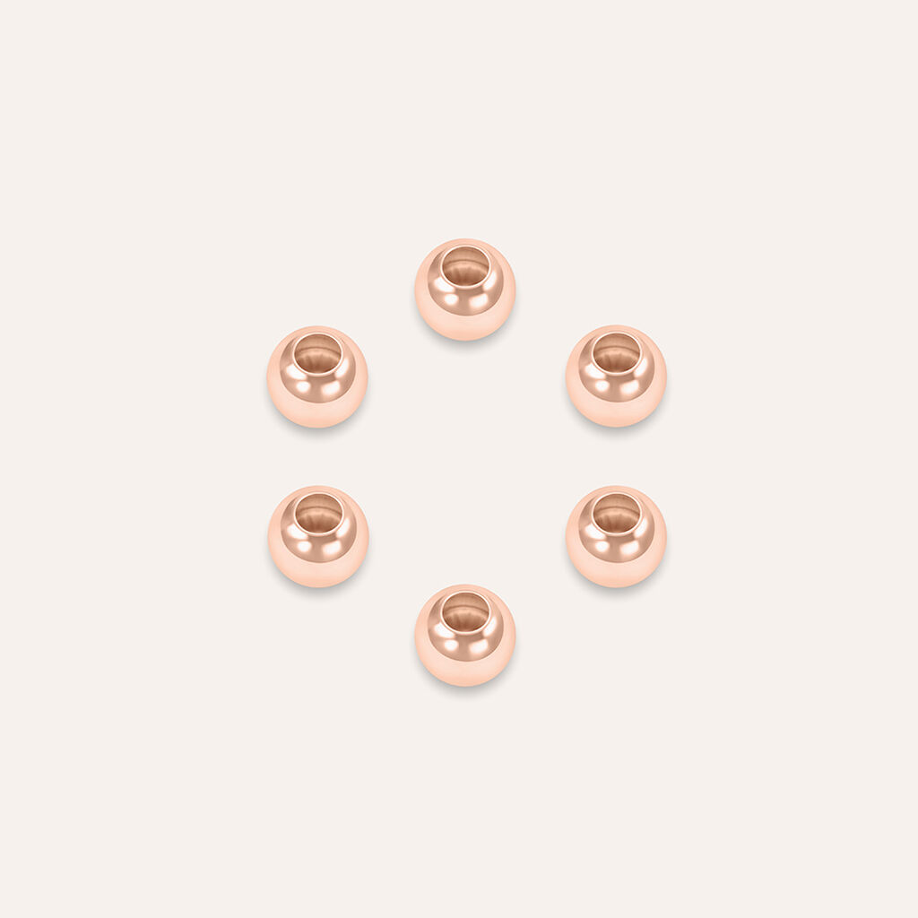 Bead Love Beats Argento Rosa