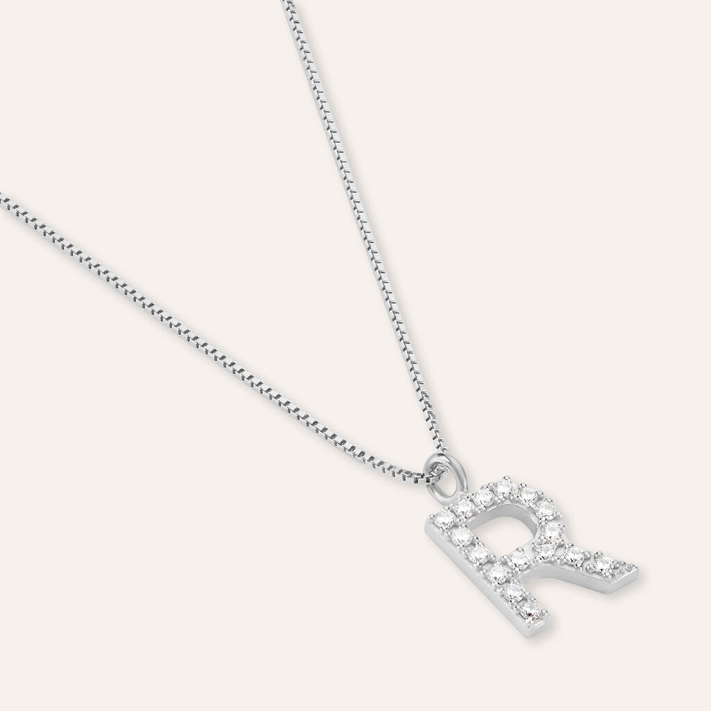 Collana Silver Moments Argento Rodiato Cubic Zirconia