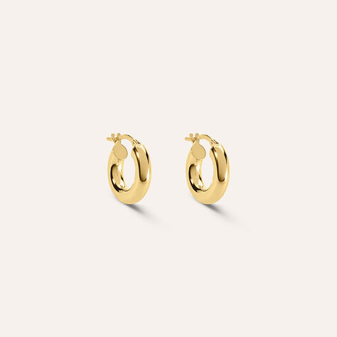 Orecchini A Cerchio Toujours Oro Giallo - Orecchini a Cerchio Donna | Stroili