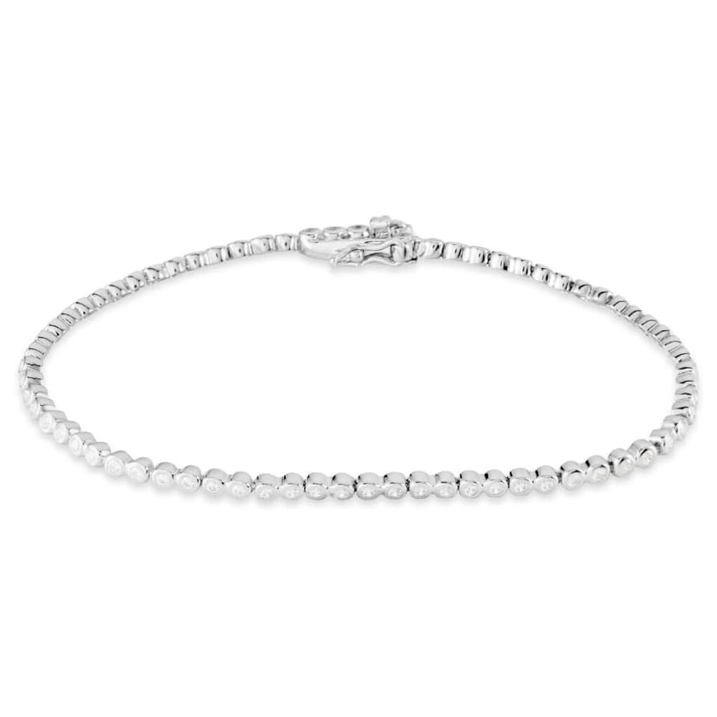 Bracciale Tennis Silver Elegance Argento Rodiato Cubic Zirconia - Bracciali Tennis Donna | Stroili