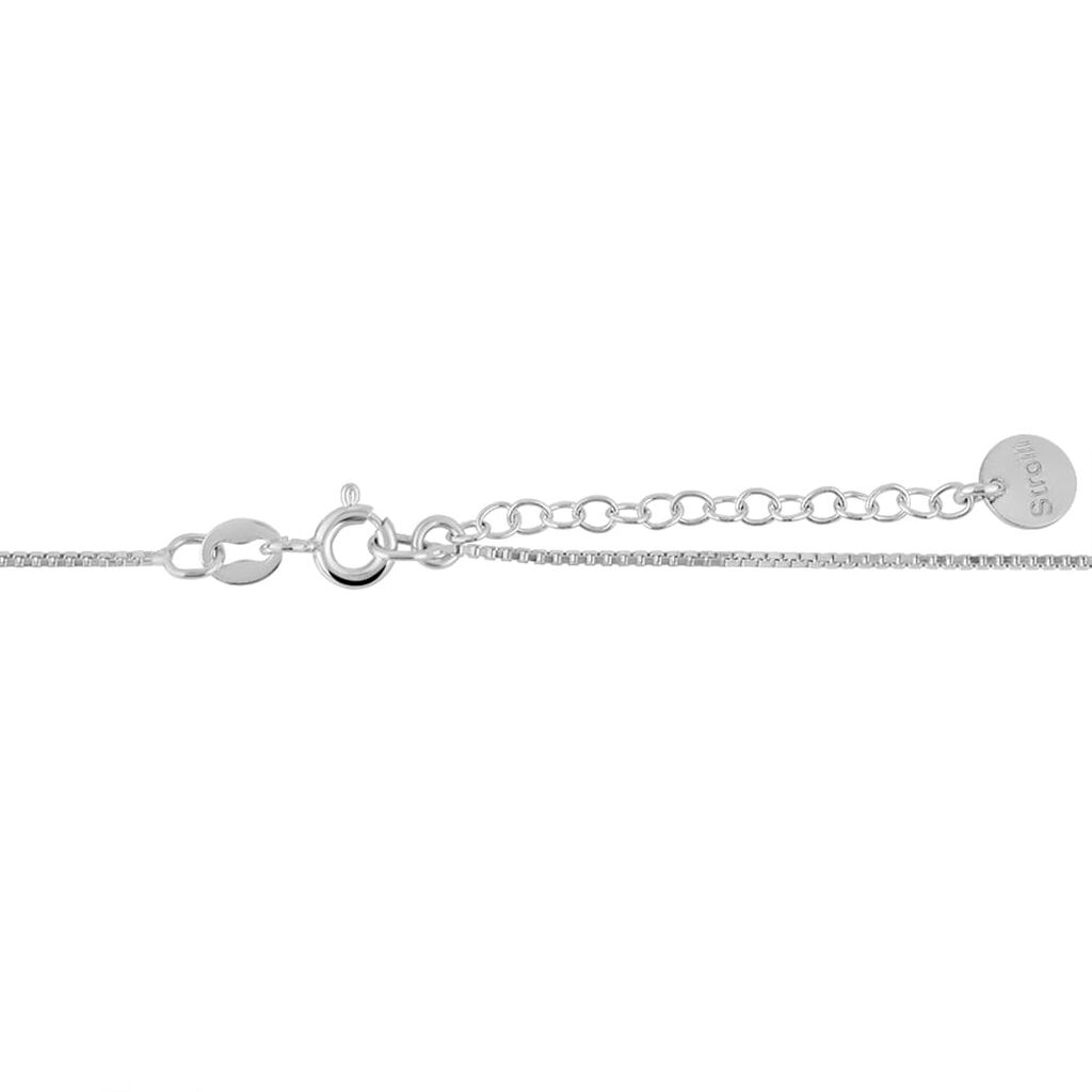 Collana Silver Pearls Argento Rodiato Perla sintentica Cubic Zirconia