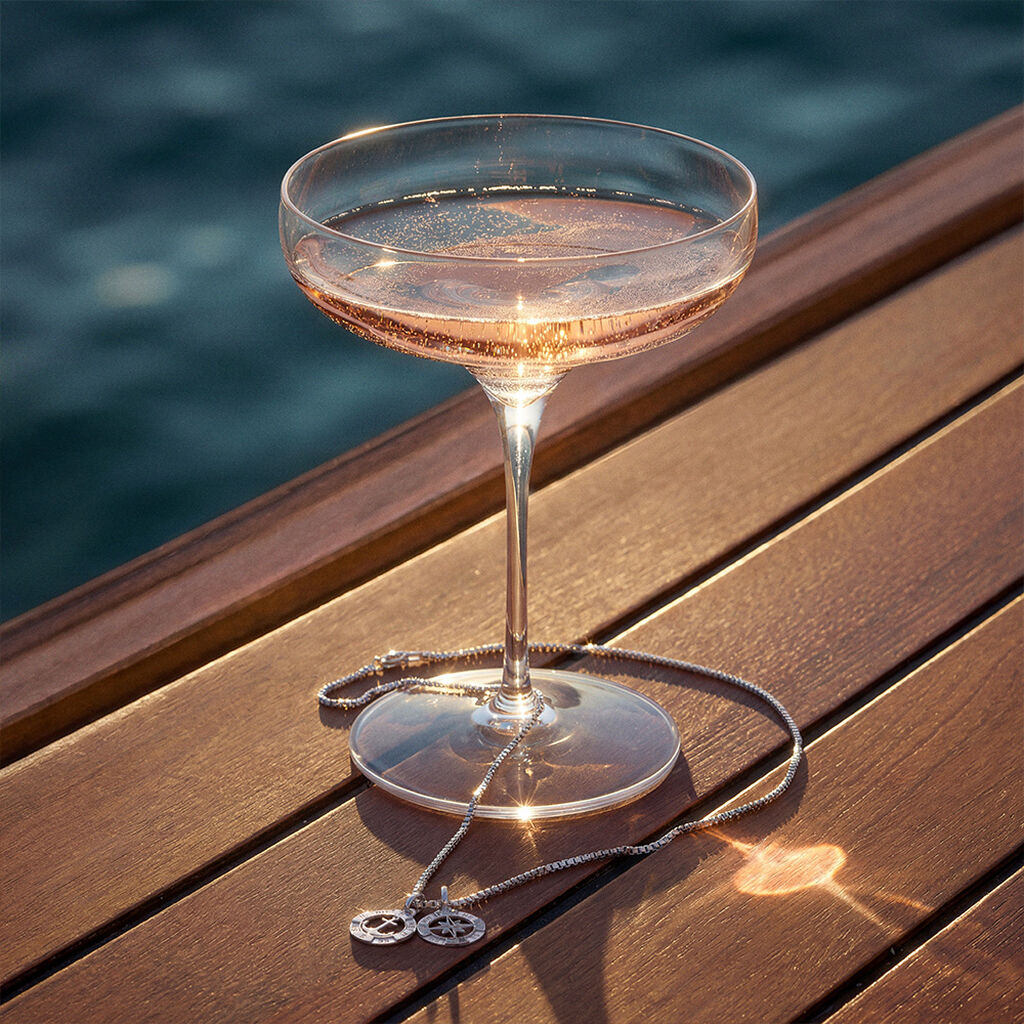 Catenina Gentleman Argento Rodiato