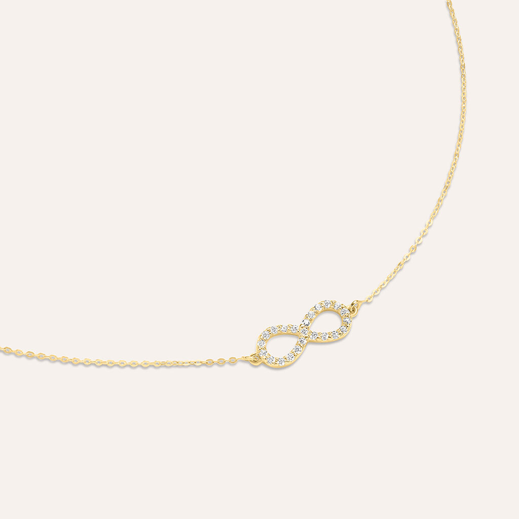 Bracciale Claire Oro Giallo Cubic Zirconia - Bracciali Amicizia Donna | Stroili