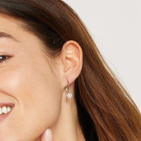 Orecchini Pendenti Punto Luce Silver Elegance Argento Rodiato Cubic Zirconia - Orecchini Pendenti Donna | Stroili