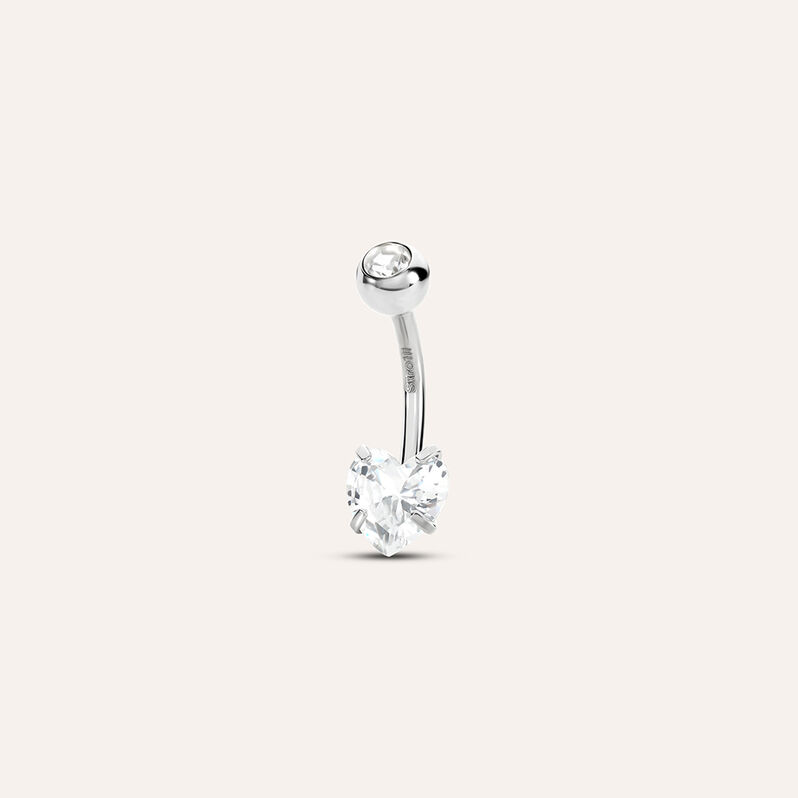 Piercing Ombelico Lady Code Acciaio Cristallo - Gioielli Donna | Stroili
