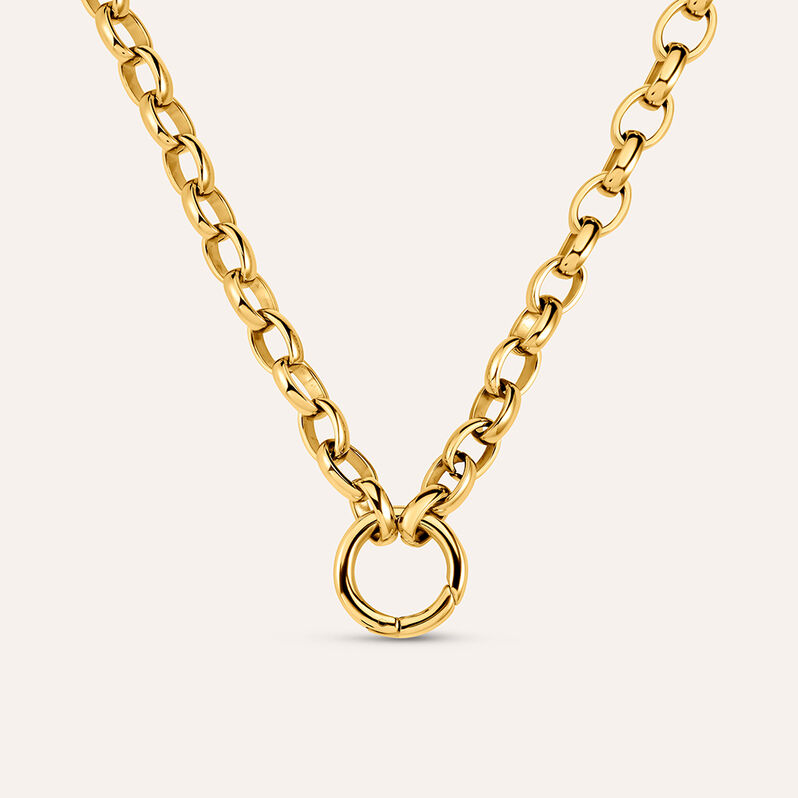 Catenina Radiance Acciaio Dorato - Catenina Donna | Stroili