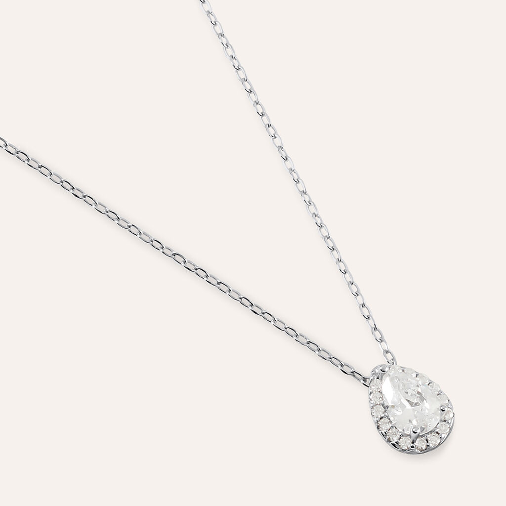 Collana Silver Elegance Argento Cubic Zirconia